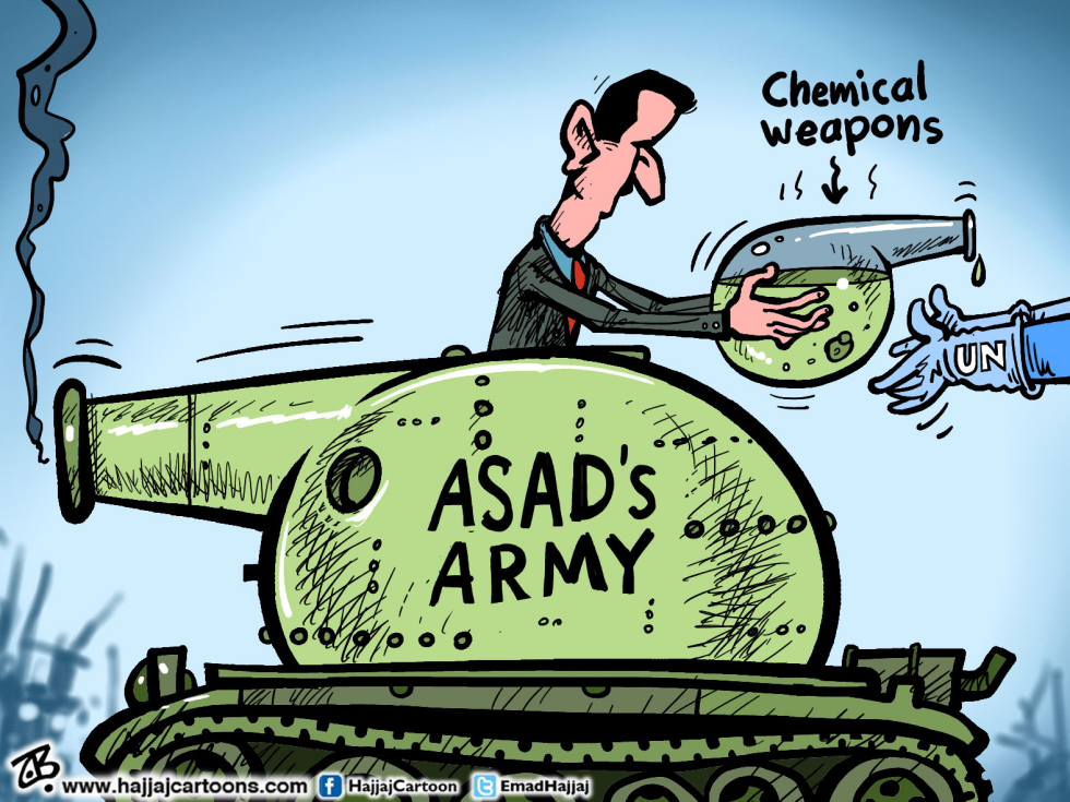  ASAD'S CHEMICAL WEAPONS by Emad Hajjaj