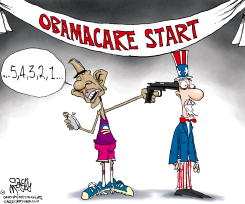 OBAMACARE STARTS  by Gary McCoy
