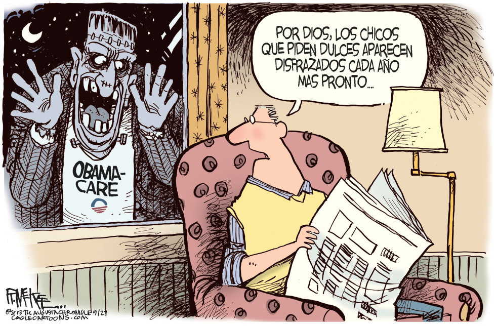 Mascara del Obamacare / COLOR