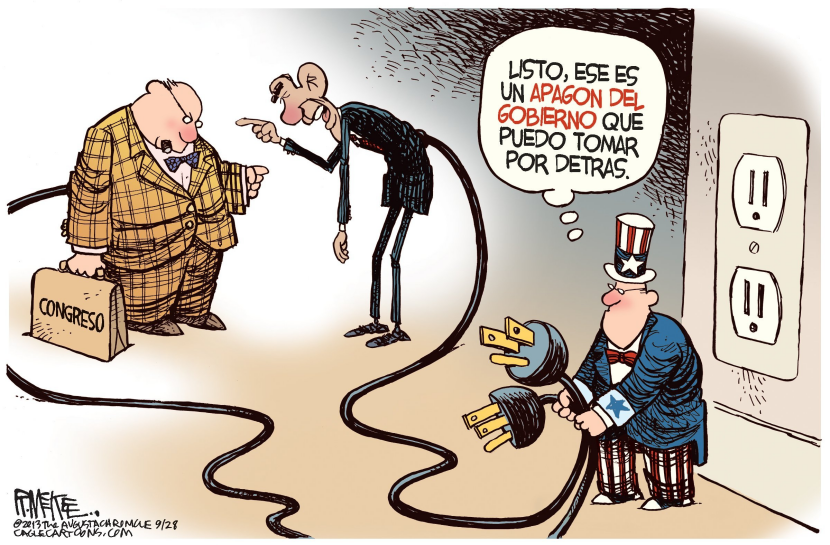 Apagon del Gobierno / COLOR