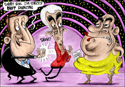 STRICTLY NOT DANCING by Brian Adcock