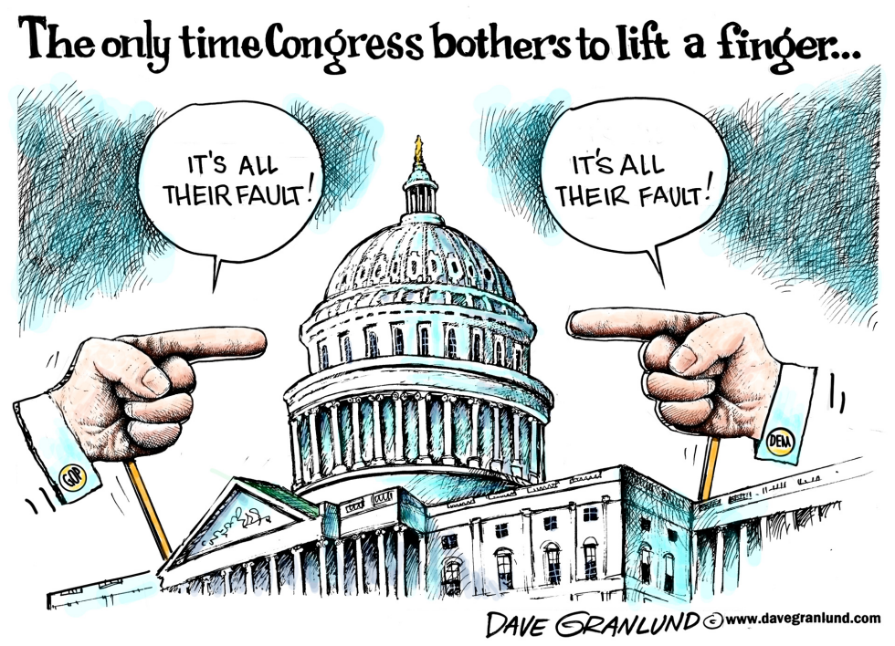 Congress blame game