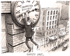 OBAMACARE ROLLOUT  by Adam Zyglis