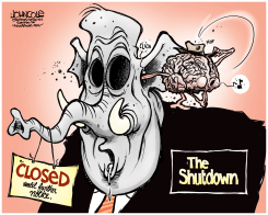 THE GOP GOES DARK  by John Cole