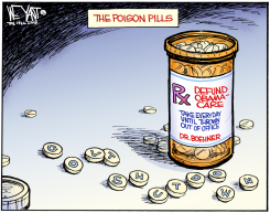 BOEHNER'S LITTLE HELPER  by Christopher Weyant