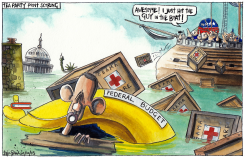 US GOVT SHUTDOWN by Iain Green