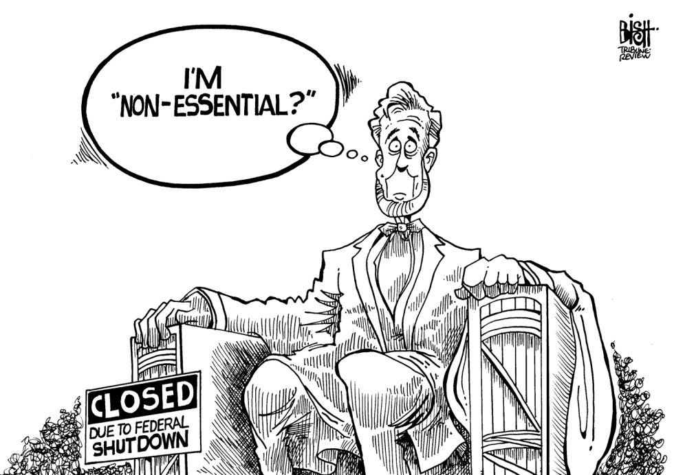 NONESSENTIAL SHUTDOWNS, B/W