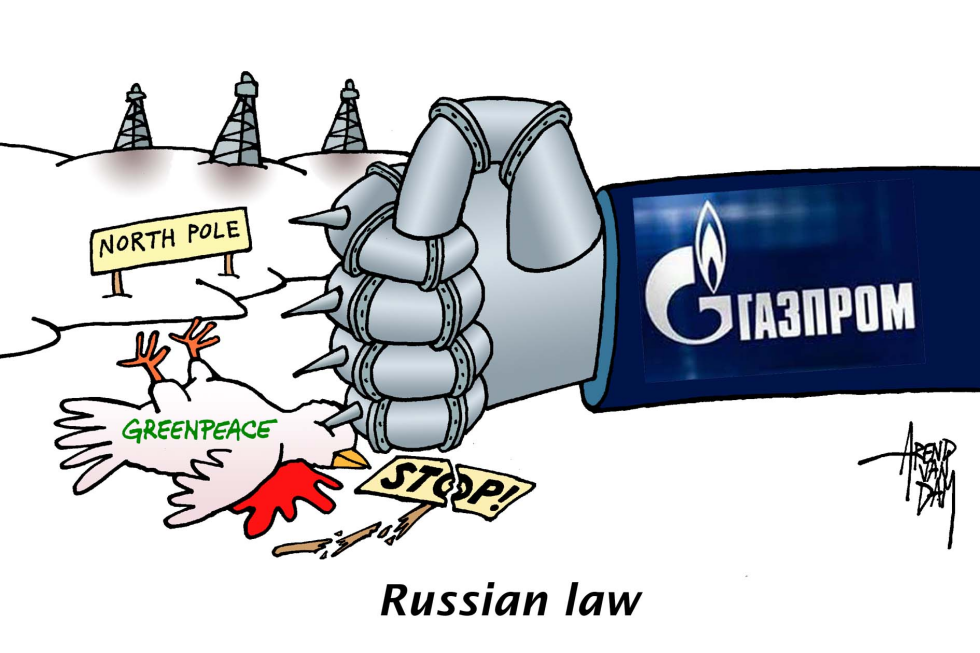 Gazprom- -Greenpeace
