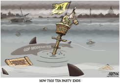 TEA PARTY SHUTDOWN by R.J. Matson