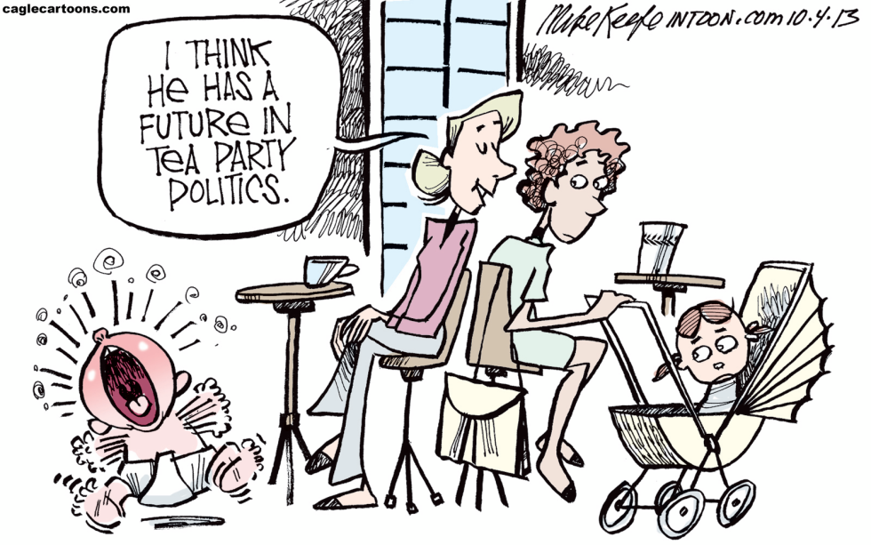 Tea Party Politics COLOR