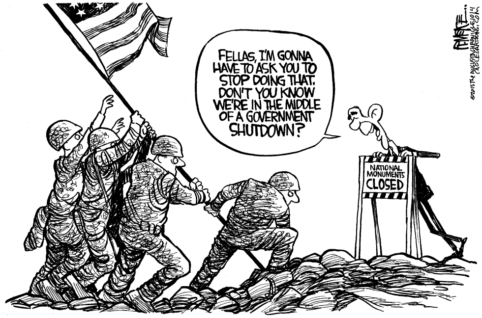 Monuments Shutdown