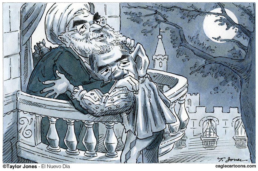  ROUHANI AND OBAMA - FORBIDDEN LOVE by Taylor Jones