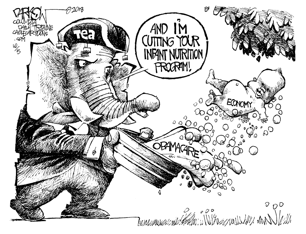Economy out with the bath water