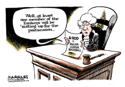 A-ROD SUES BASEBALL  by Jimmy Margulies