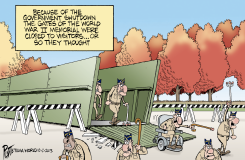 GATES CLOSED by Bruce Plante