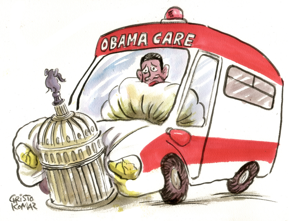  AMBULANCIA DEL OBAMACARE by Christo Komarnitski