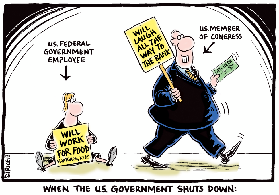 US Government Shuts Down