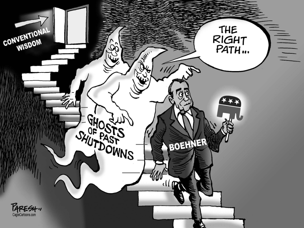 Ghosts of shutdowns