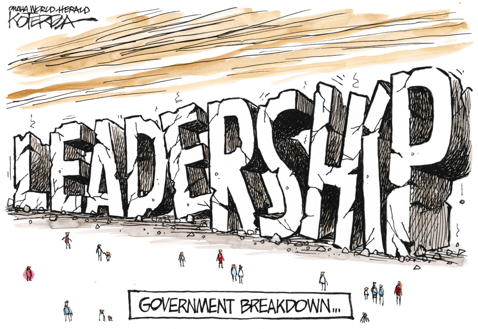  GOVERNMENT BREAKDOWN by Jeff Koterba