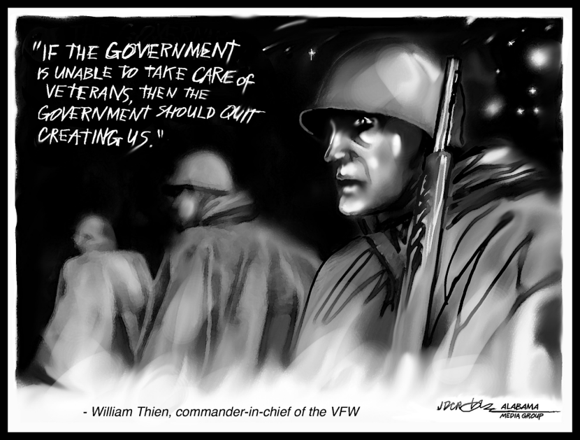 Veterans deserve better government
