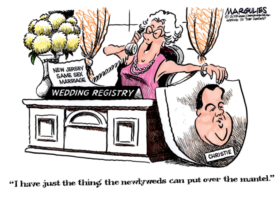 Same Sex Marriage in New Jersey color