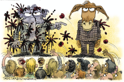 RELATIVE POPULARITY OF REPUBLICANS  by Daryl Cagle