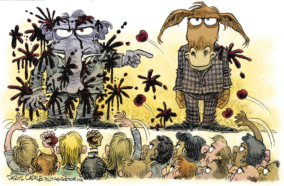 Relative Popularity of Republicans COLOR