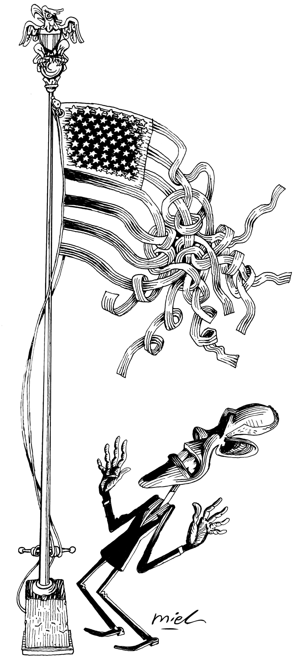 US GOVERNMENT TANGLE