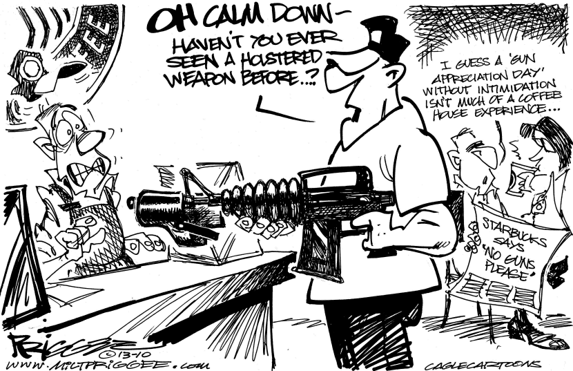 Starbucks guns