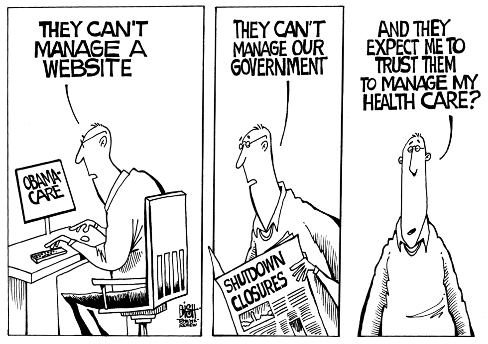 GOVERNMENT AND TRUST, B/W