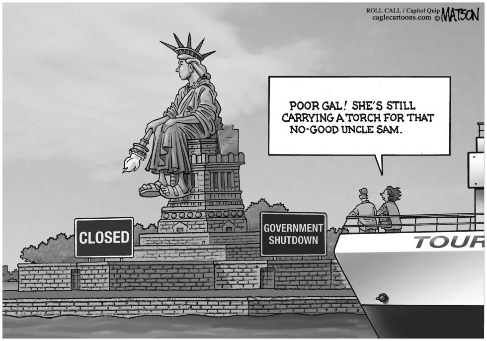 Statue of Liberty Shutdown