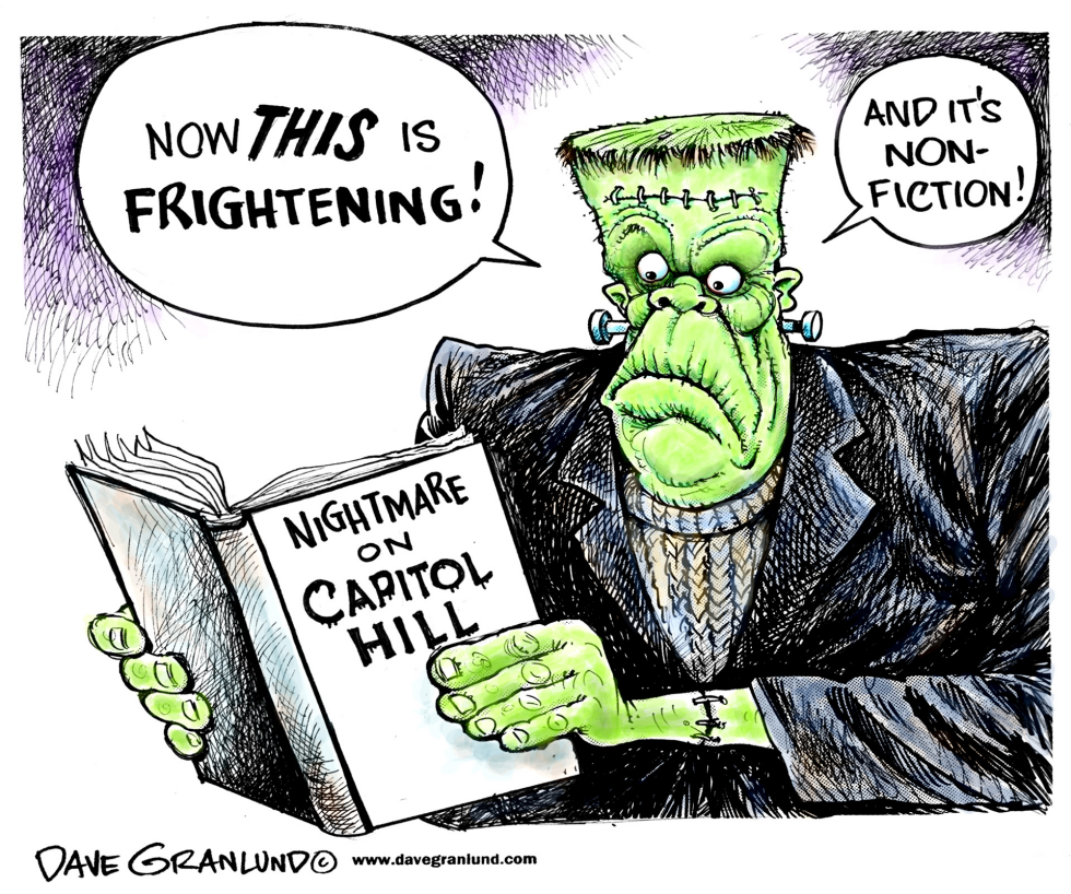  CONGRESSIONAL NIGHTMARE by Dave Granlund