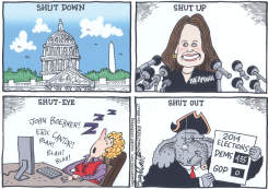SHUTDOWN  by Bob Englehart