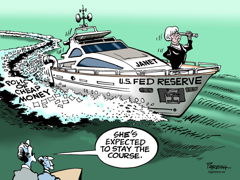  JANET & FED RESERVE by Paresh Nath