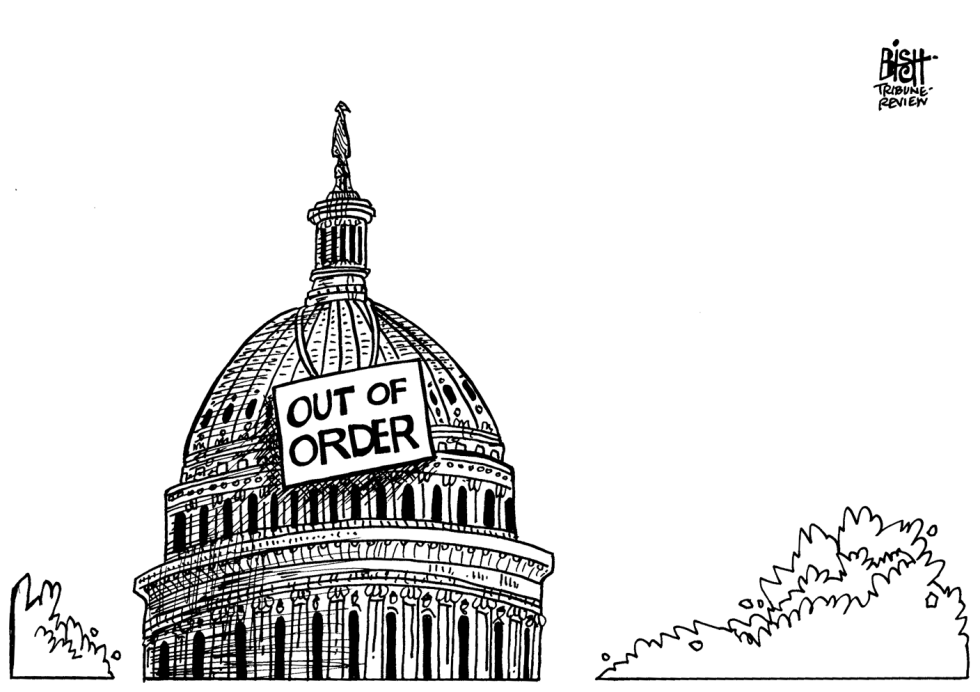 BROKEN CONGRESS, B/W