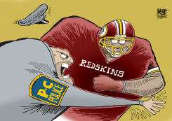 WASHINGTON REDSKINS,  by Randy Bish