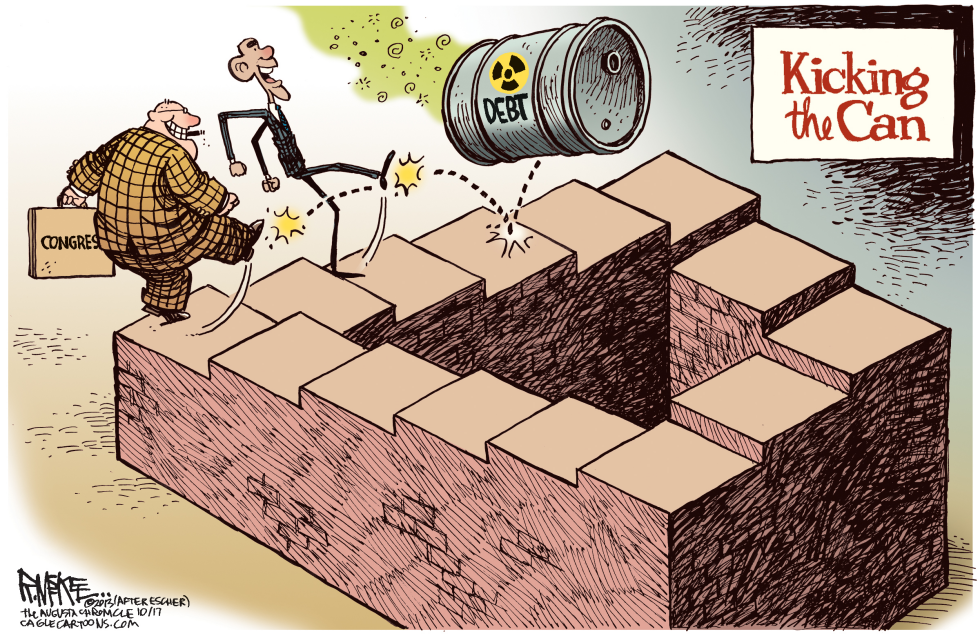  KICKING THE CAN by Rick McKee