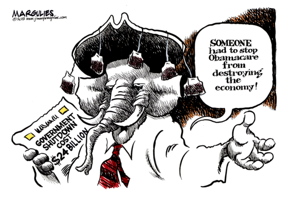 Shutdown costs color