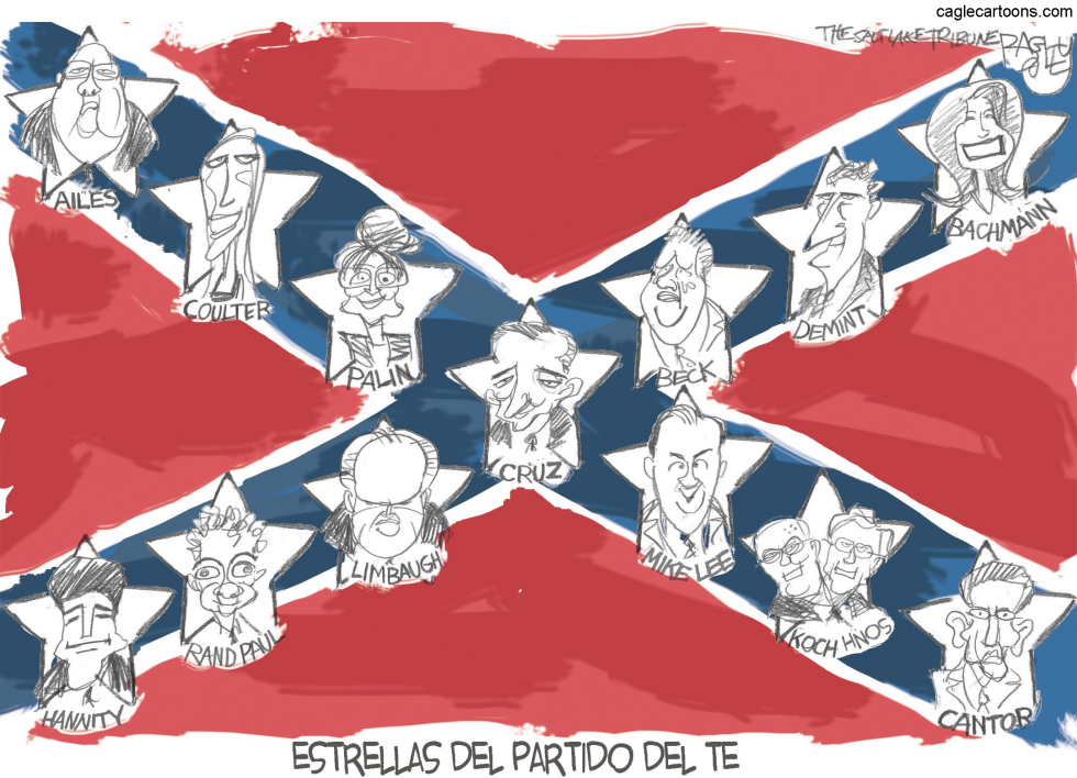  HEROES DEL PARTIDO DEL TE  by Pat Bagley