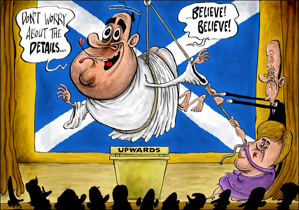 SNP Leader wants Scots to Believe