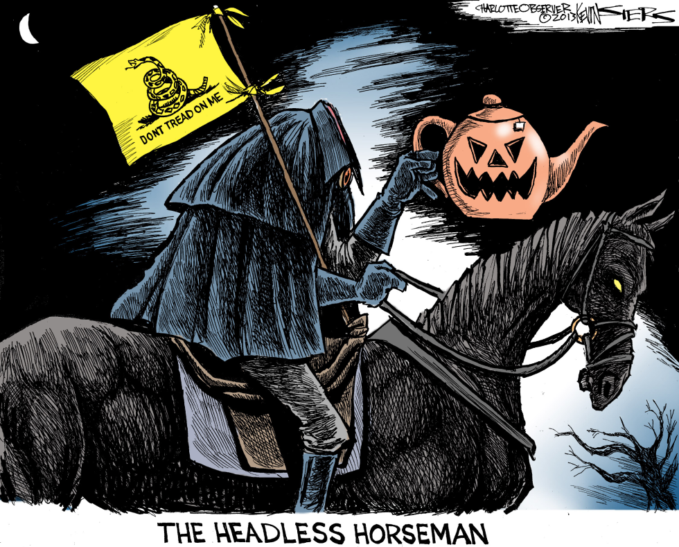  THE HEADLESS HORSEMAN by Kevin Siers
