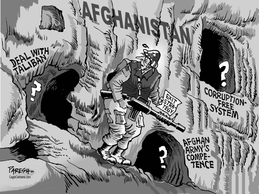 Leaving Afghan issues