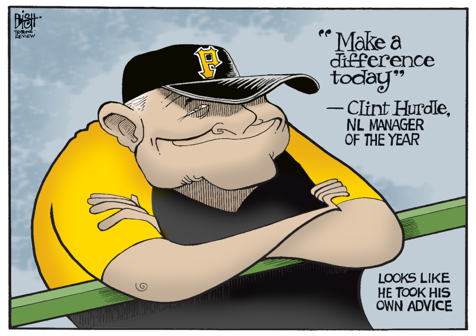 CLINT HURDLE, PITTSBURGH PIRATES, COLOR