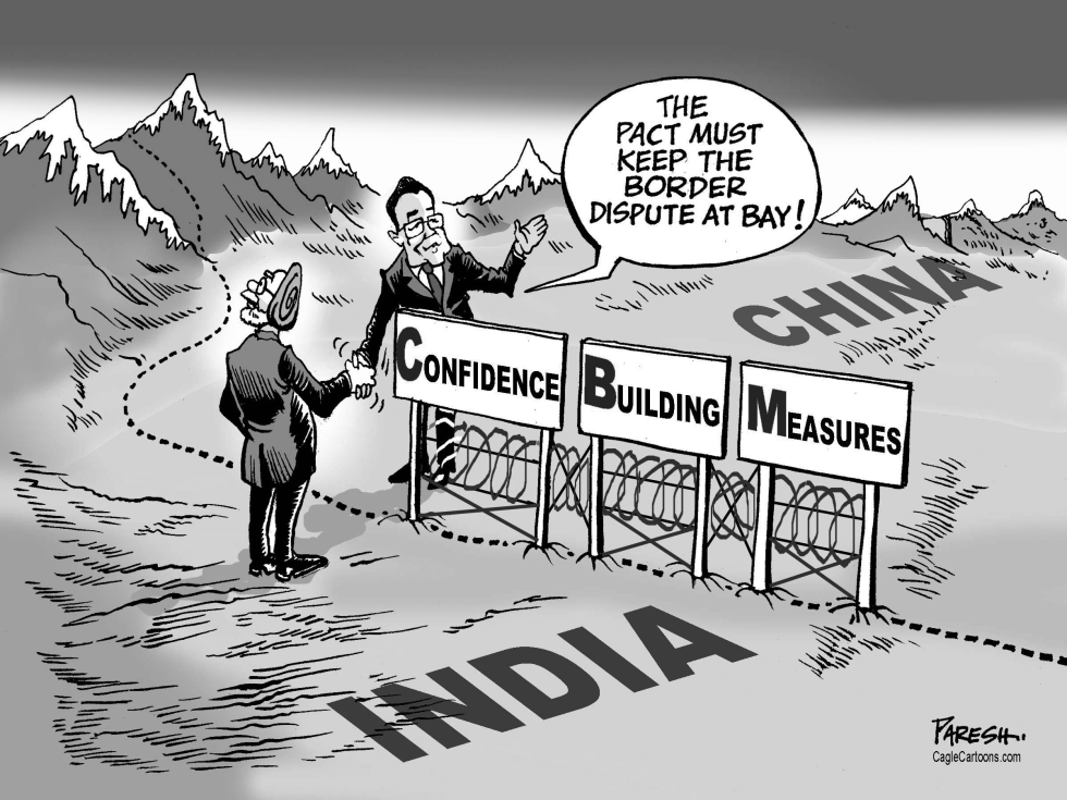 India, China border pact