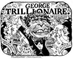GEORGE TRILLIONAIRE by Sandy Huffaker