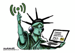 US WIRETAPPING FOREIGN LEADERS by Jimmy Margulies
