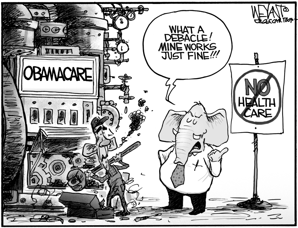 Obamacare Down