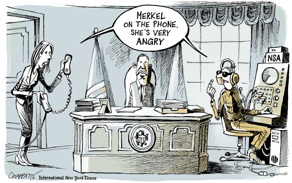 Merkel's phone tapped by U.S.