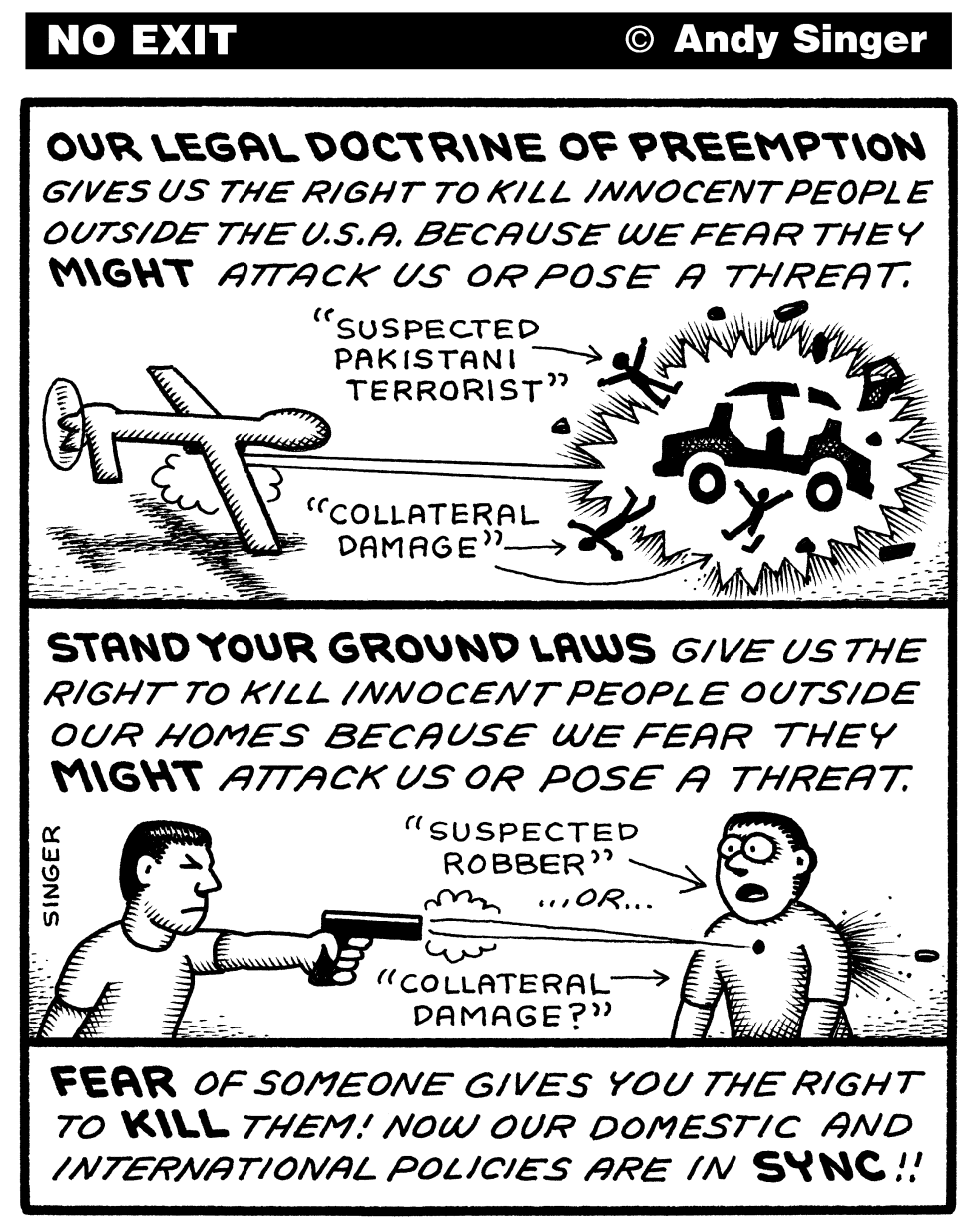 Preemptive Strikes Stand Your Ground