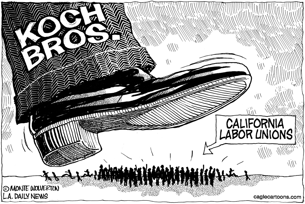 LOCAL-CA Koch Bros vs Calif Unions